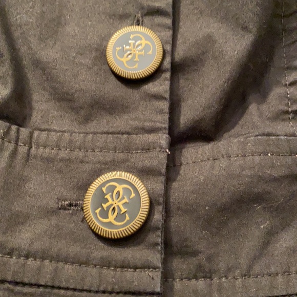 Vintage Y2K Guess Black button down tunic / dress - Picture 9 of 13